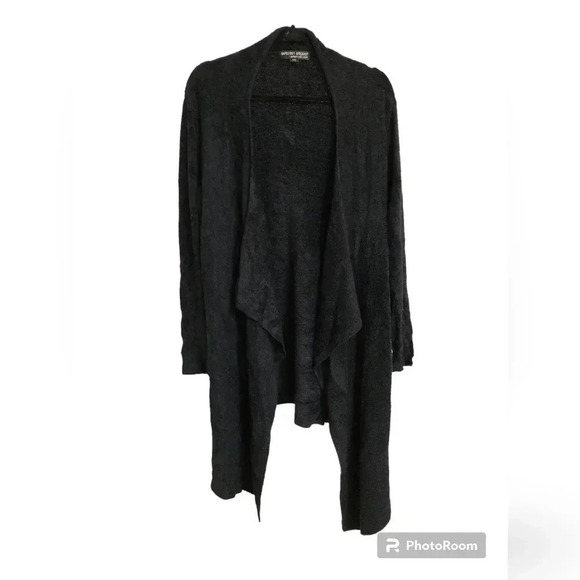 Barefoot Dreams Bamboo Chic Lite Calypso Wrap style 436 size S/M, black - Picture 4 of 7